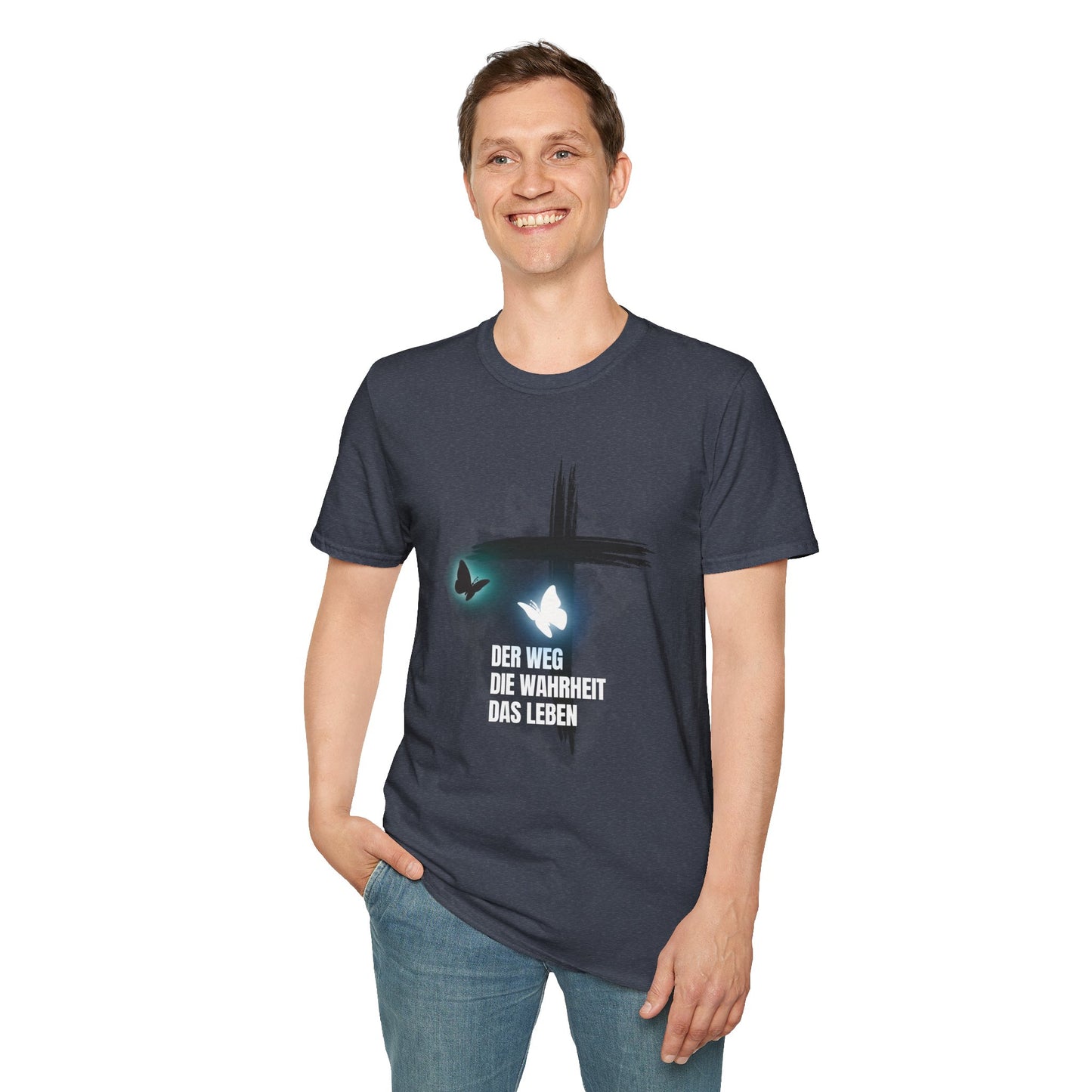 Faith-Inspired Unisex Softstyle T-Shirt – Spiritual, Jesus, Christian,