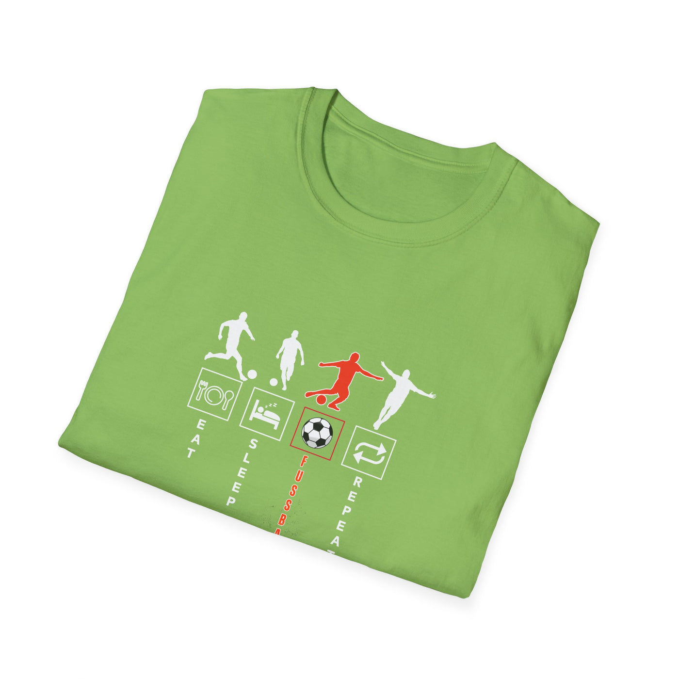 Soccer - Soccer Life Unisex T-Shirt - Eat, Sleep, Soccer, Repeat