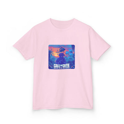 Call of Cutie Unisex Oversized Boxy Tee - Chill Vibes for Game Lovers for Teens