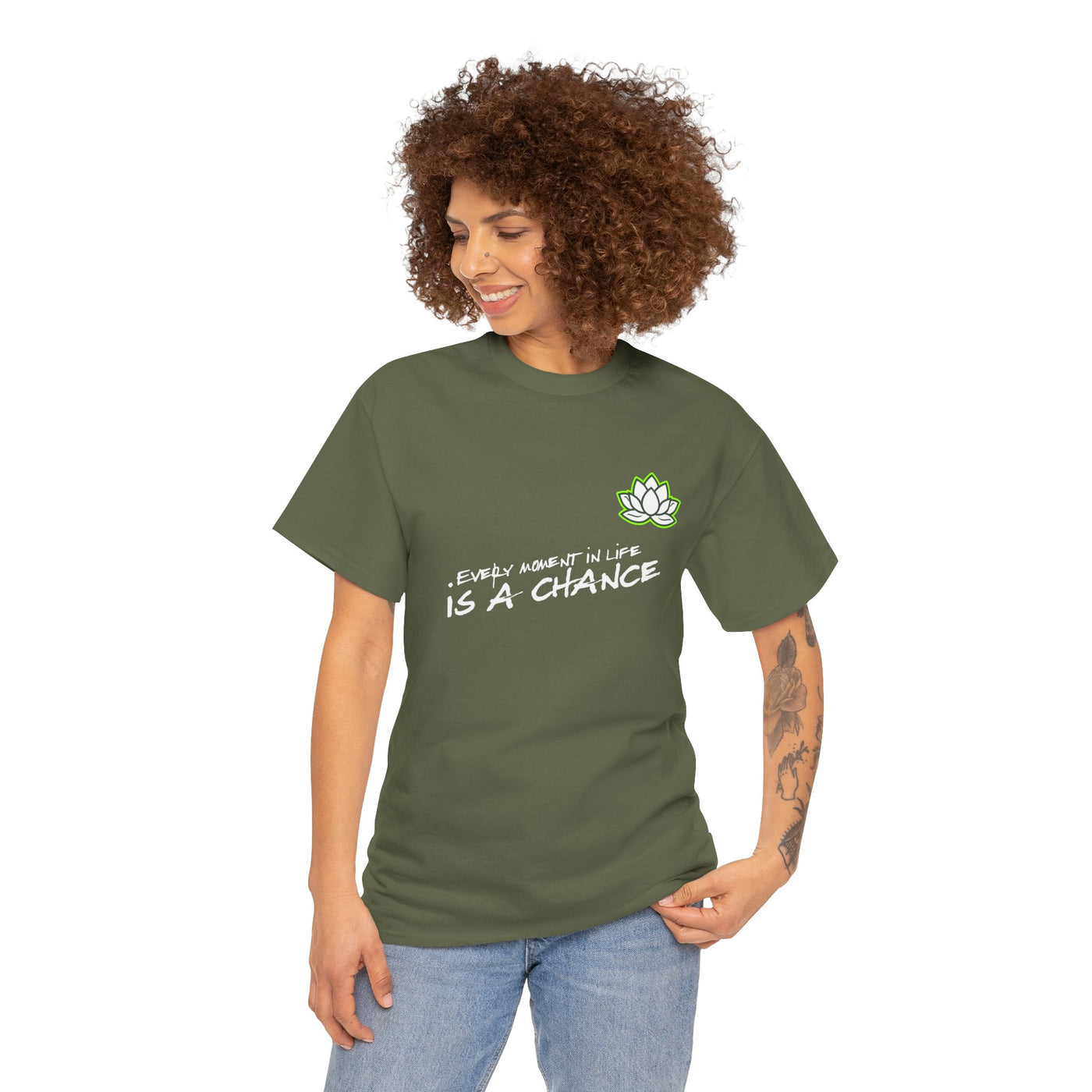 Lotus Flower Unisex Tee - Cool Vibe Shirt
