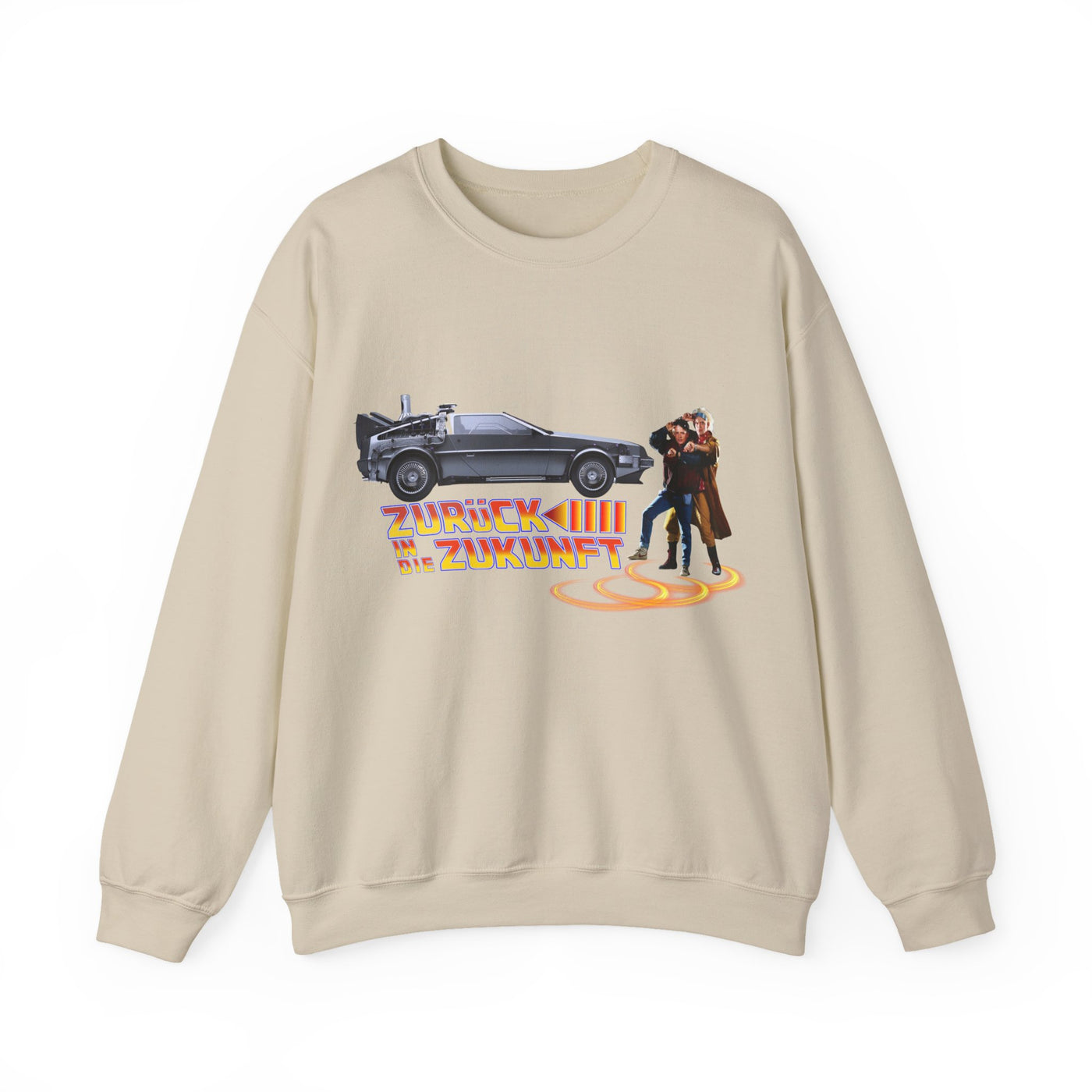 Retro Movie Sweatshirt - Back to the Future unisex