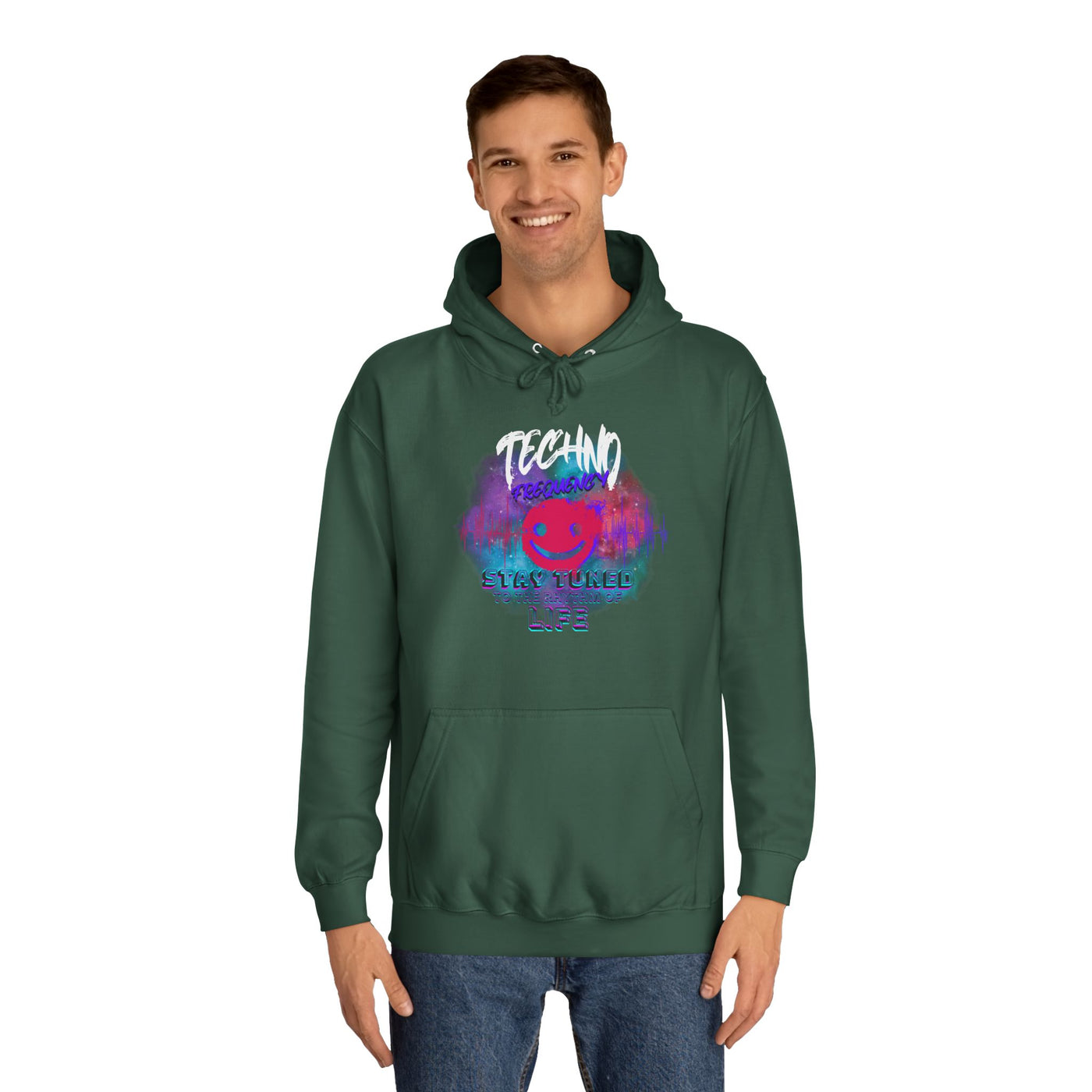 Techno Vibes - Hoodie -  Sweatshirt