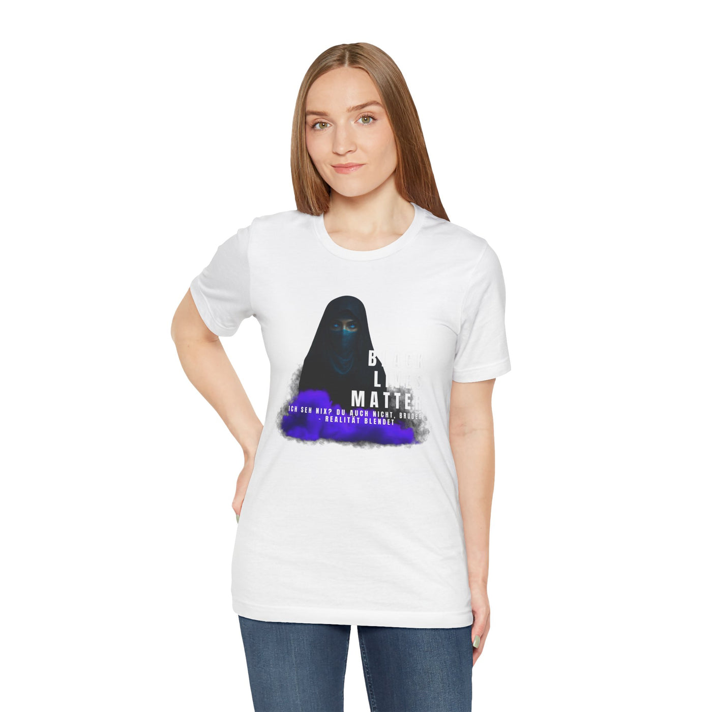 Black life matters -I don't see anything- neither do you, brother- Reality blinds- Statement Shirt