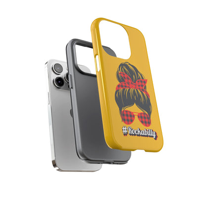 Handyhülle Rockabilly Phone Case, Vintage Scooter Design, Retro Style Cover