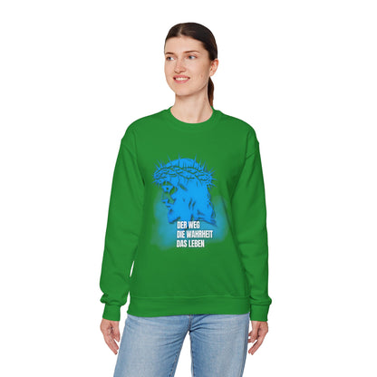 Sweatshirt Jesus "Der Weg - Die Wahrheit - Das Leben"