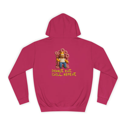 Funny Donut Lover Hoodie, Unisex College Hoodie, The Simpsons