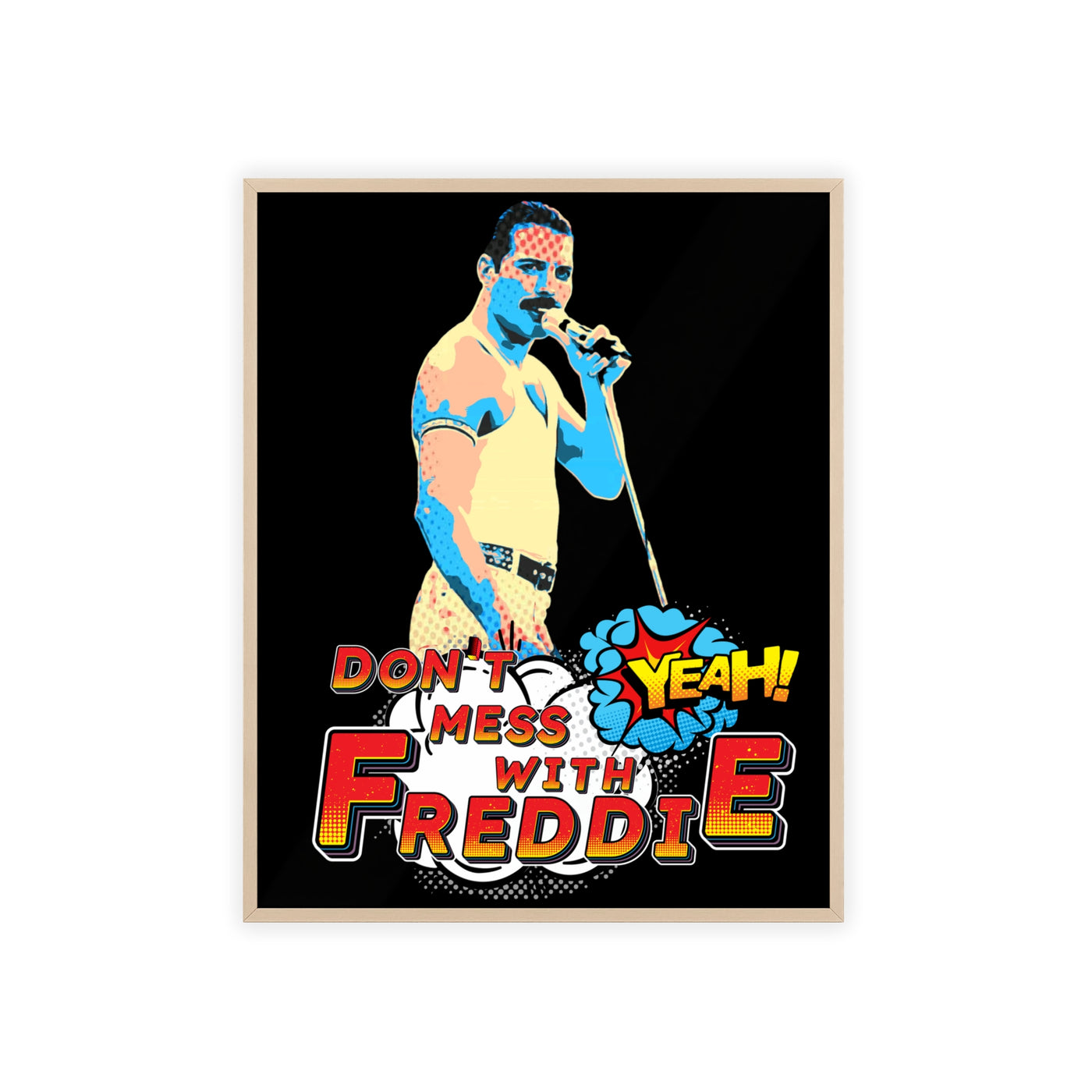 Poster Freddie Music Rockstar