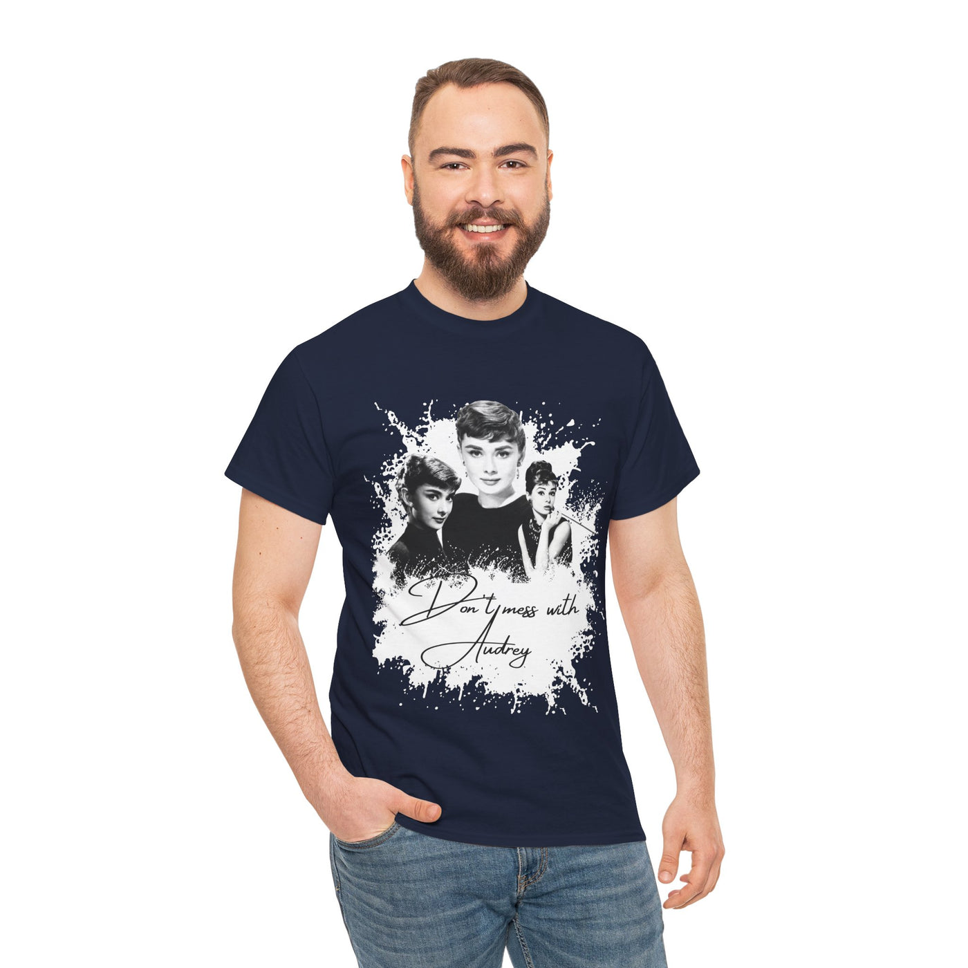 Don't mess with Audrey - Audrey Hepburn T Shirt