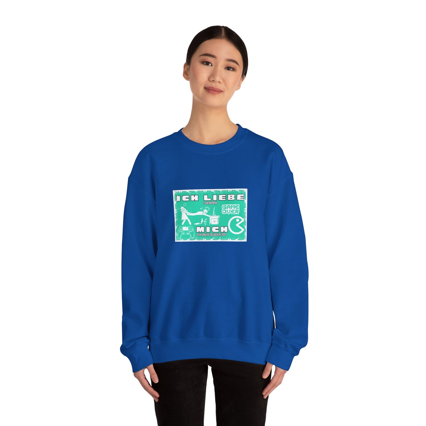 Ich liebe zocken Sweatshirt