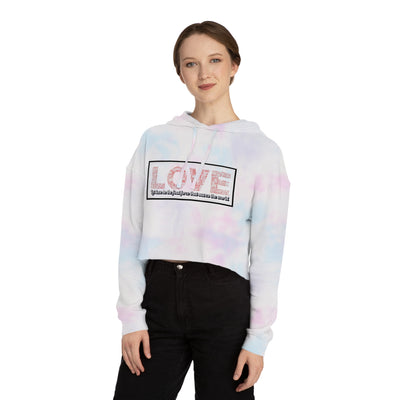 Love Crop Hoodie - Stylish & Cozy Streetwear for Casual Outings