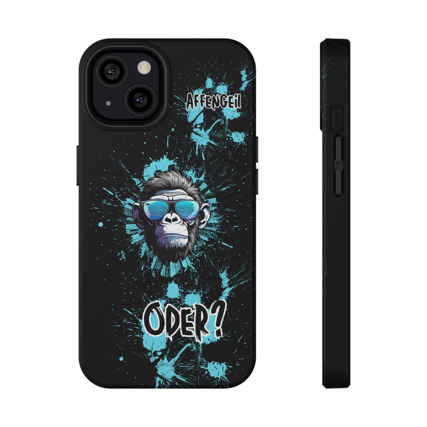 Affengeil - oder? Trendy Gorilla Phone Case - Impact-Resistant, Bold Design for Animal Lovers