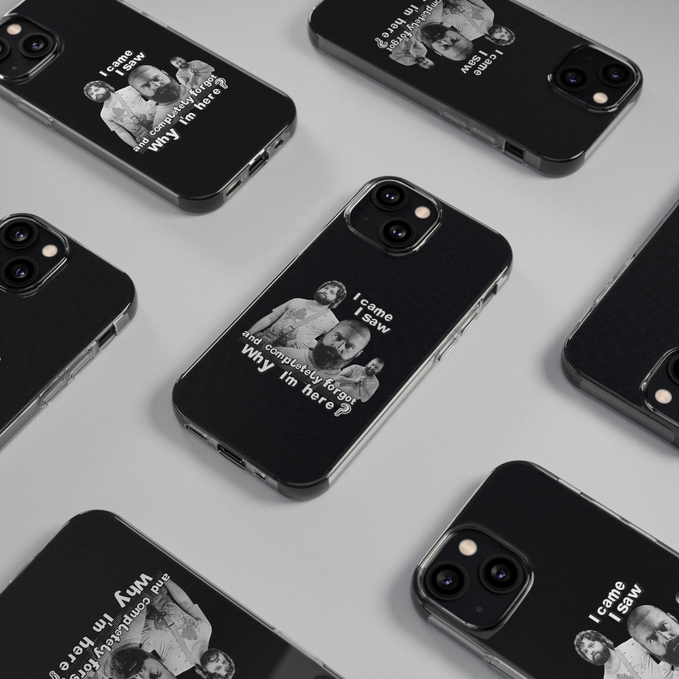 I Came, I Saw & Forgot, Alan Hangover -  Funny Phone Case  - Handyhülle -