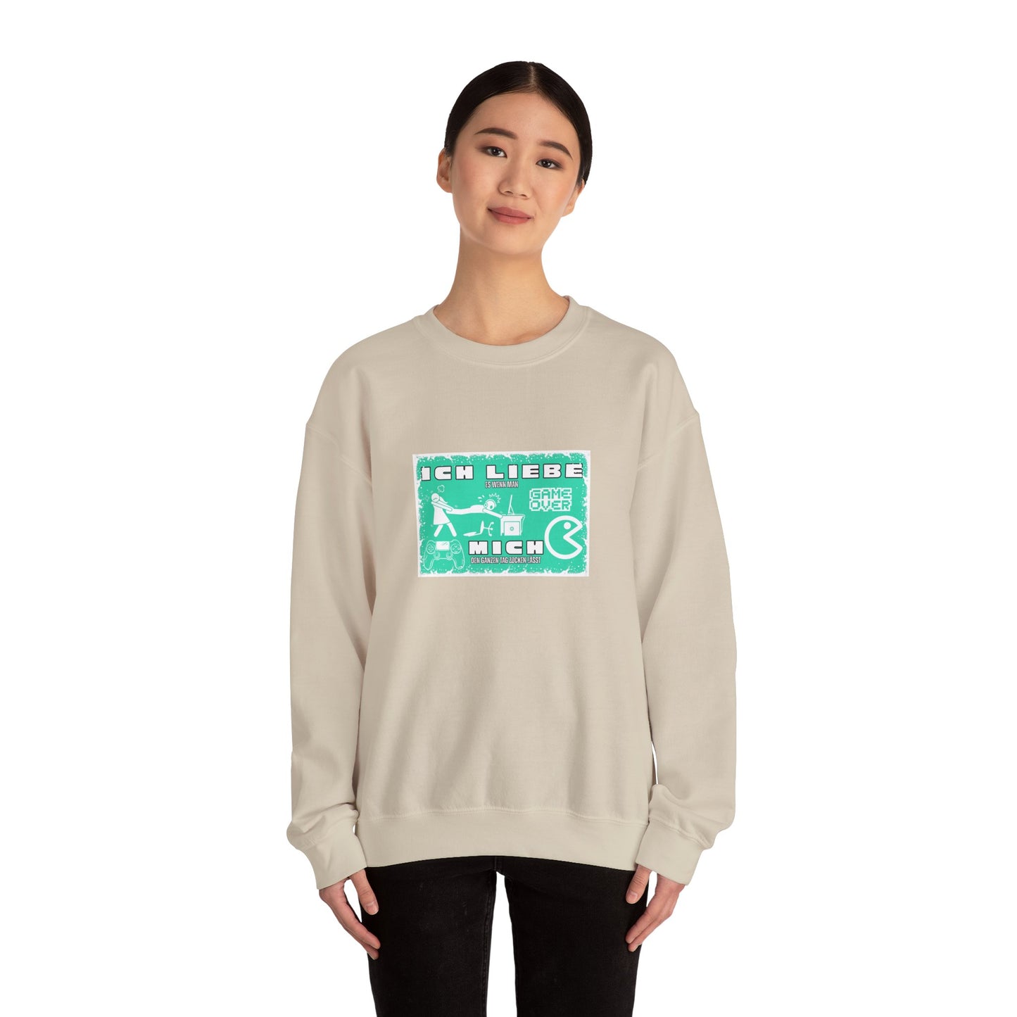 Ich liebe zocken Sweatshirt