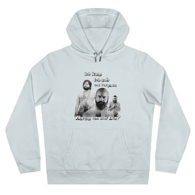 Hoodie Unisex Witz  Alan Garner– Ich kam ich sah und vergaß - Warum ich hier bin!