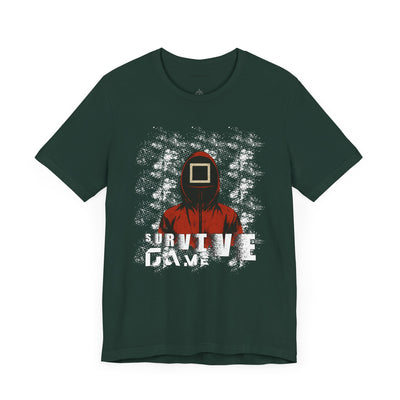Squid Game Unisex Jersey Tee - Casual Graphic Shirt for Fans