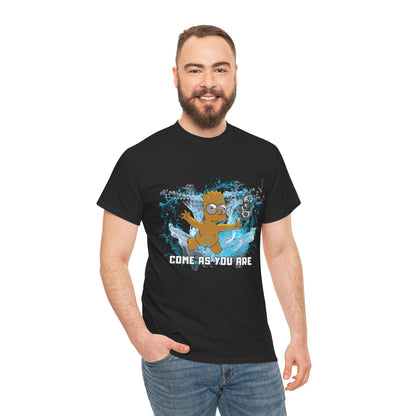 Come As You Are Unisex Shirt Bart Simpson
