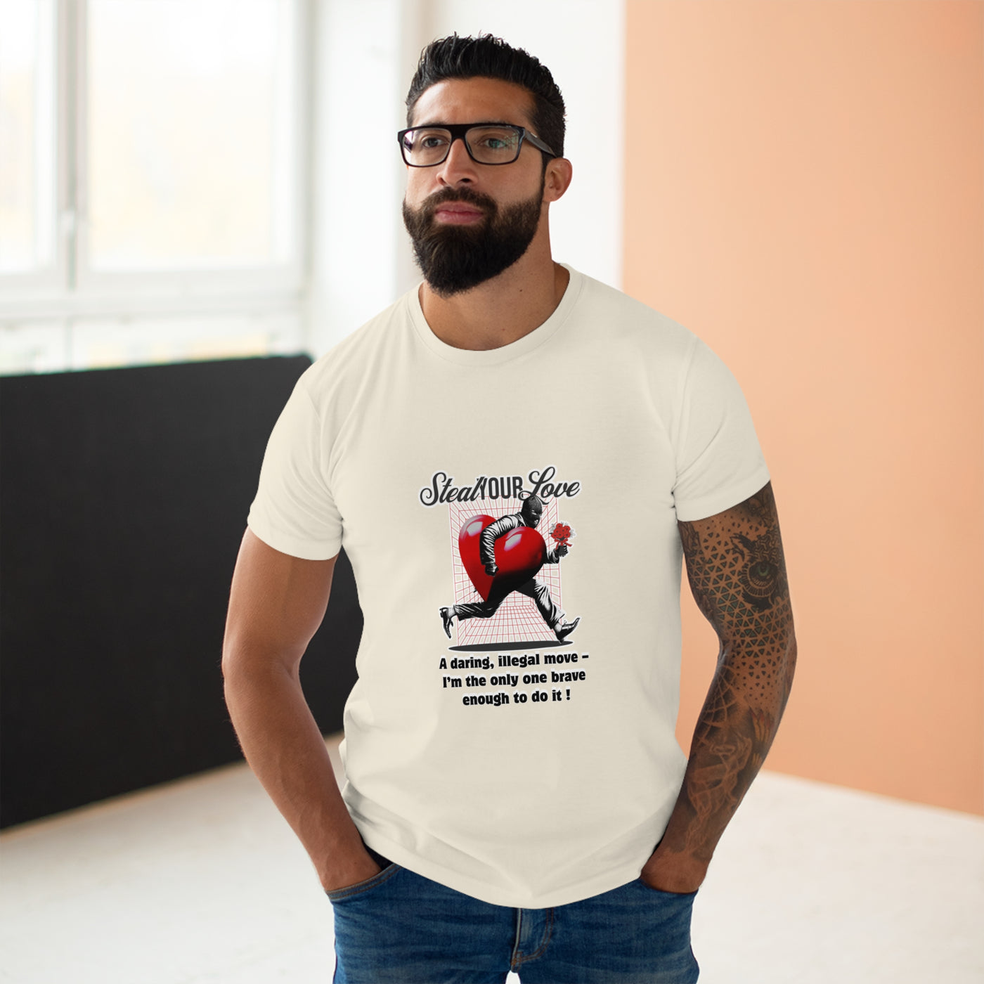 Steal Our Love T-Shirt, Romantic Gift for Him, Funny Relationship Tee, Valentine's Day Surprise, Casual Love Shirt, Unique Couple Merch