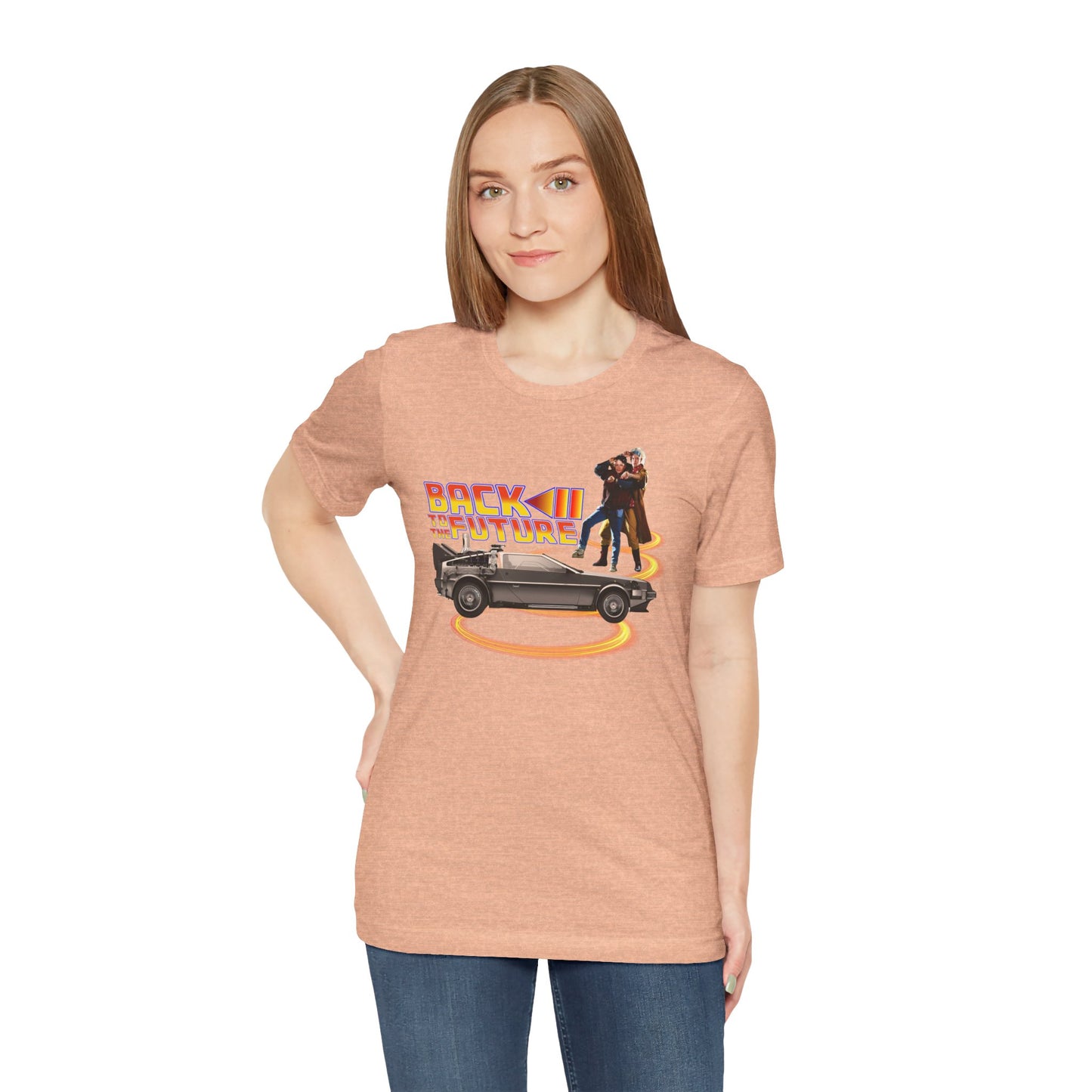 Retro Back to the Future Tee - Unisex Short Sleeve Shirt