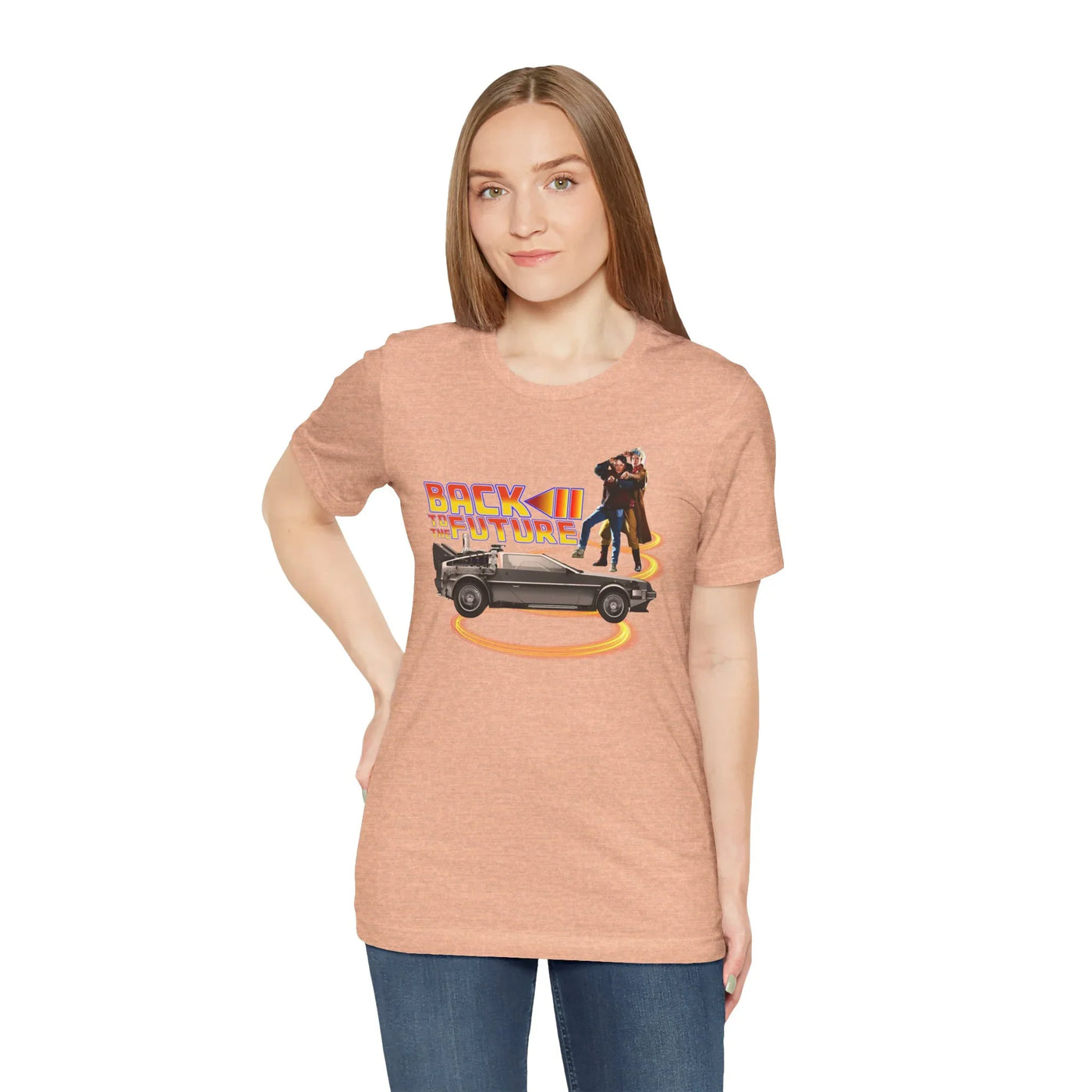 Retro Back to the Future Tee - Unisex Short Sleeve Shirt