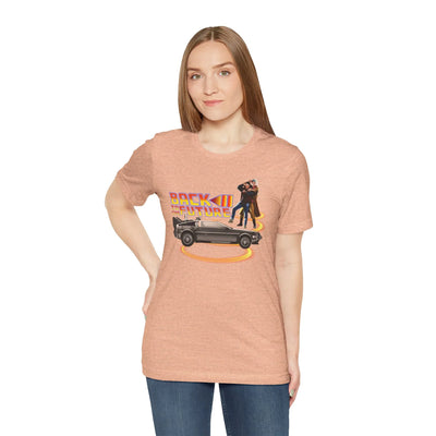 Retro Back to the Future Tee - Unisex Short Sleeve Shirt