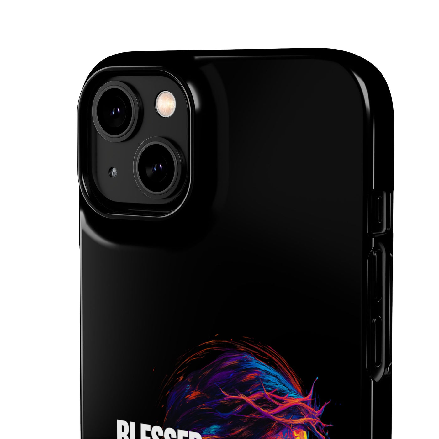 Blessed Saved loved - Snap Case - Jesus