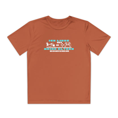I love my parents - if I can play games all day... Fun Shirt