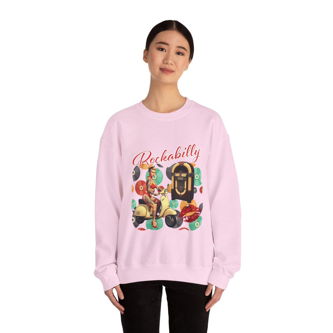 RockabillyHeavy Blend Sweatshirt | Vintage Vibe