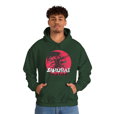 Samurai Inspired Hoodie, Cozy Streetwear,