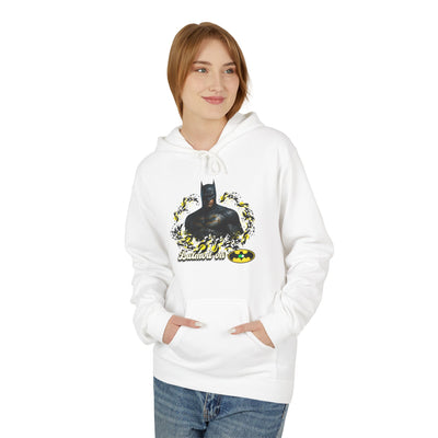 Batman-Inspired Unisex Fleece Hoodie, "Batmod on"