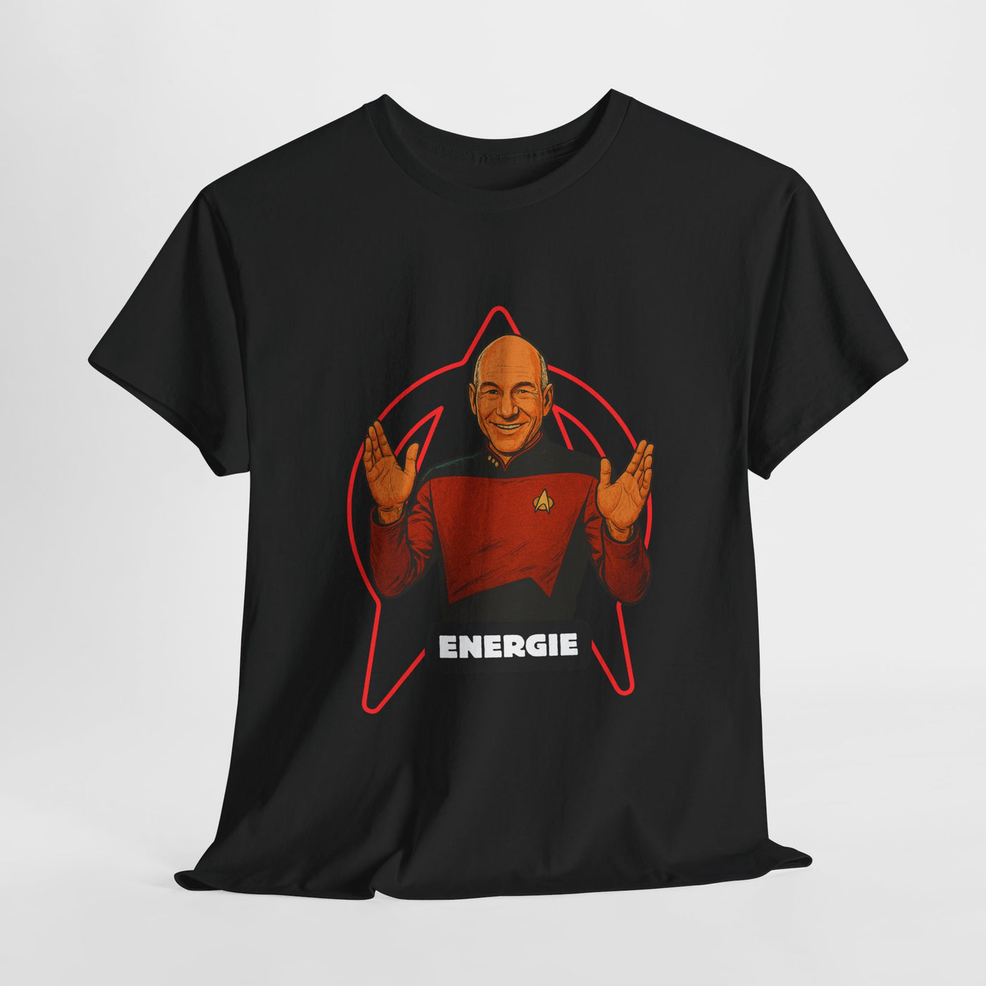 Energie Unisex Heavy Cotton Tee - Perfect for Sci-Fi Fans and Casual Wear