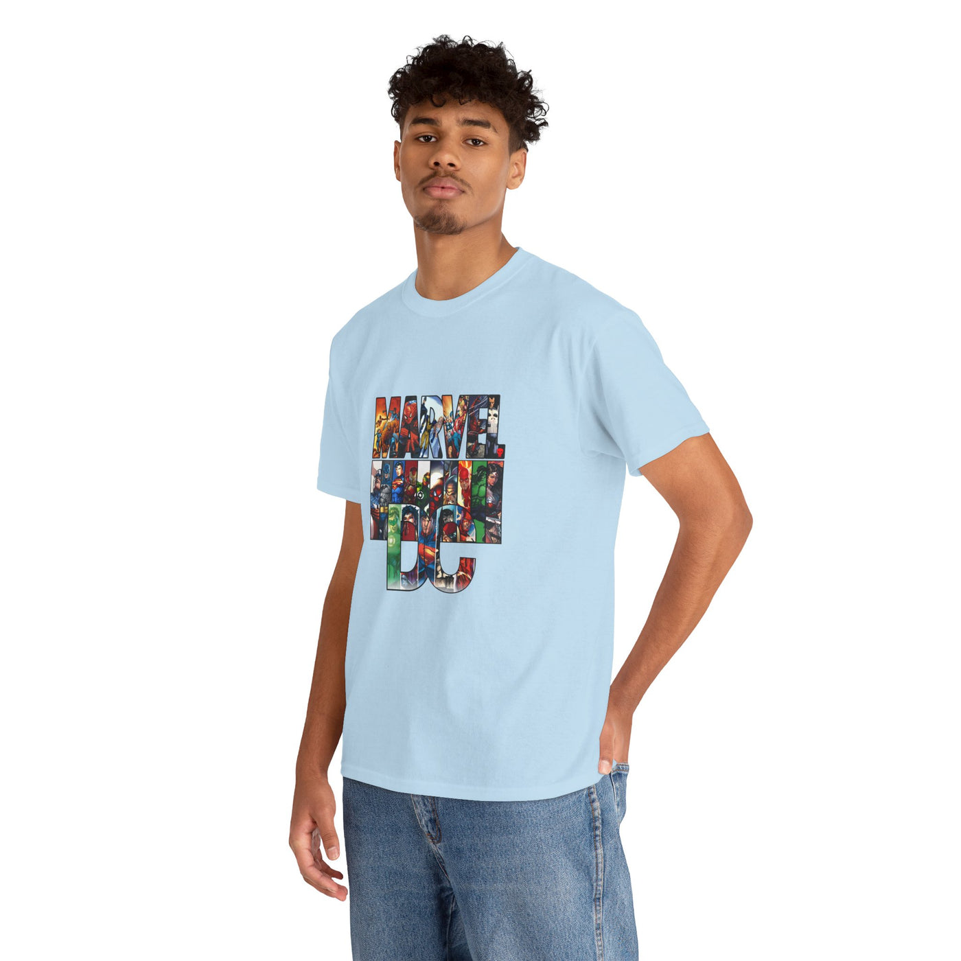 Marvel vs. DC Graphic Unisex T-Shirt, Superhero