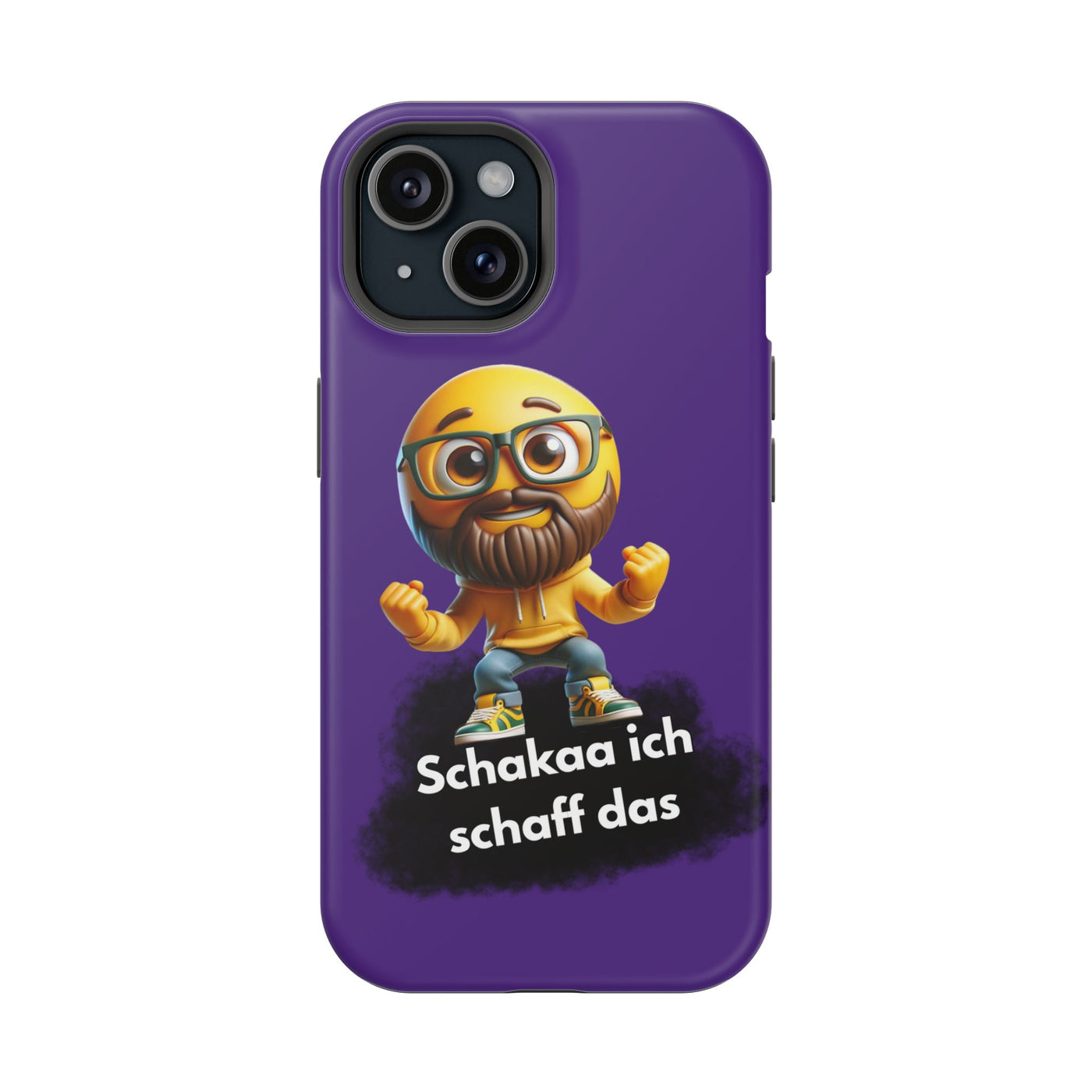 Motivational Impact-Resistant Phone Case - "Schakaa ich schaff das"
