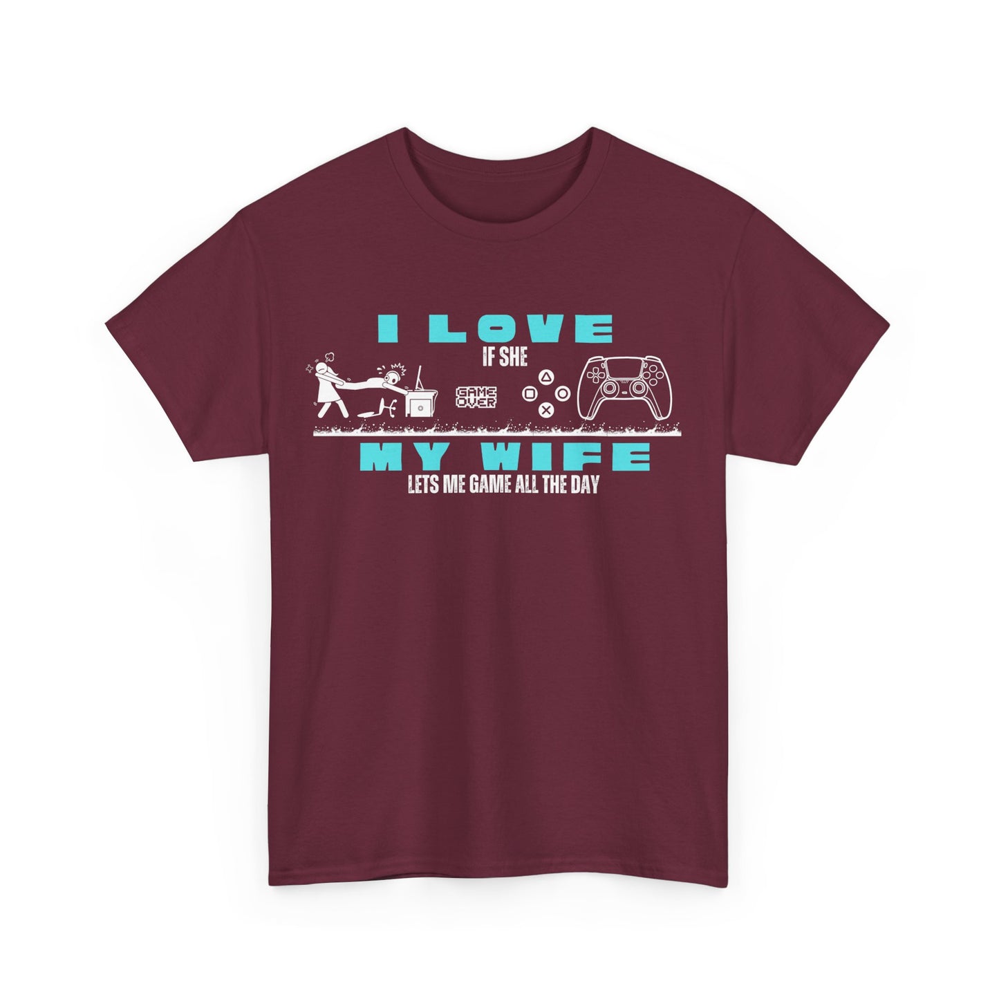 I love my wife - when she lets me gamble - Fun Shirt