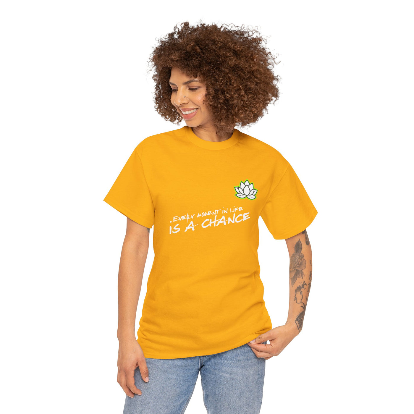 Lotus Flower Unisex Tee - Cool Vibe Shirt