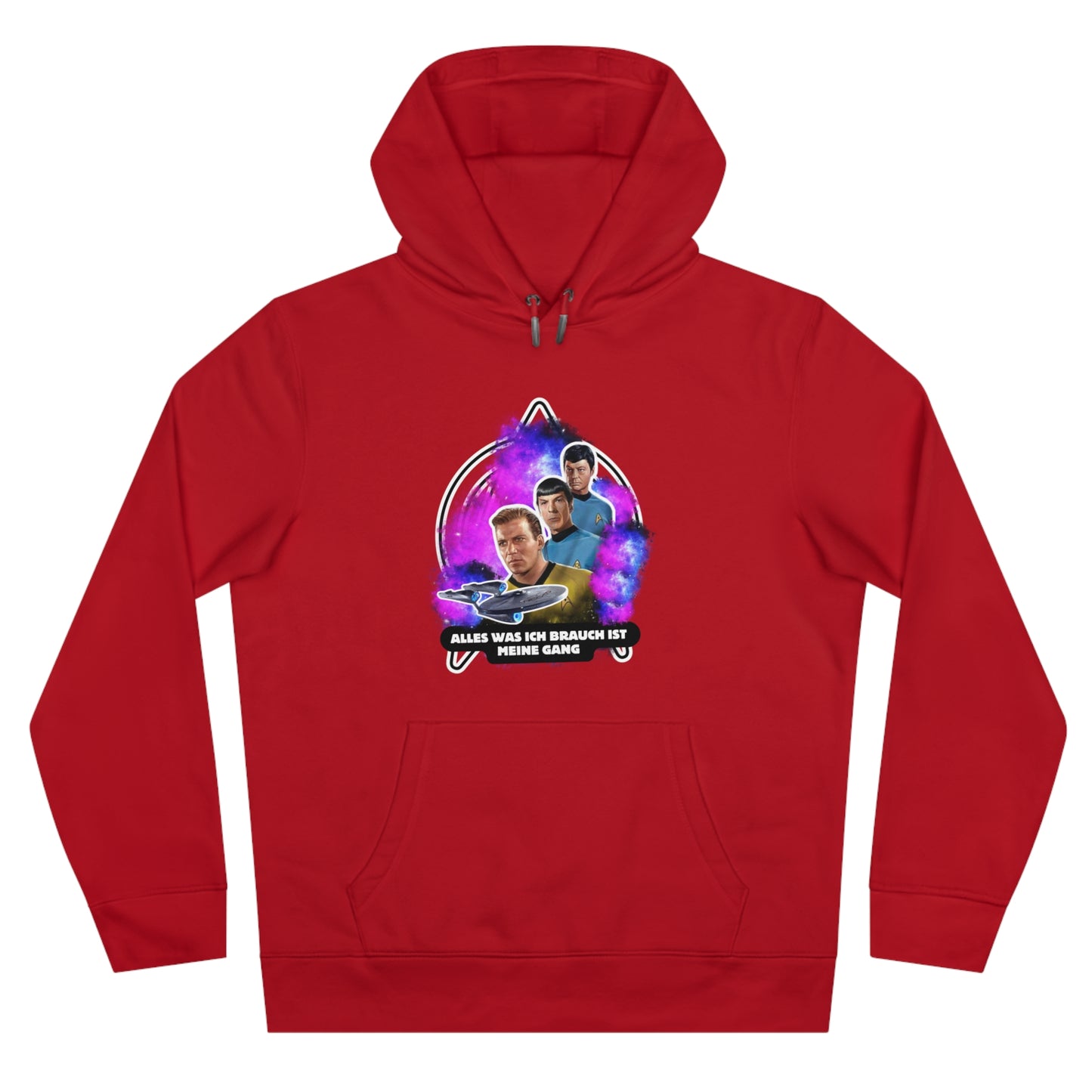 Hoodie Sweatshirt - Star Trek "All I need is my gang"