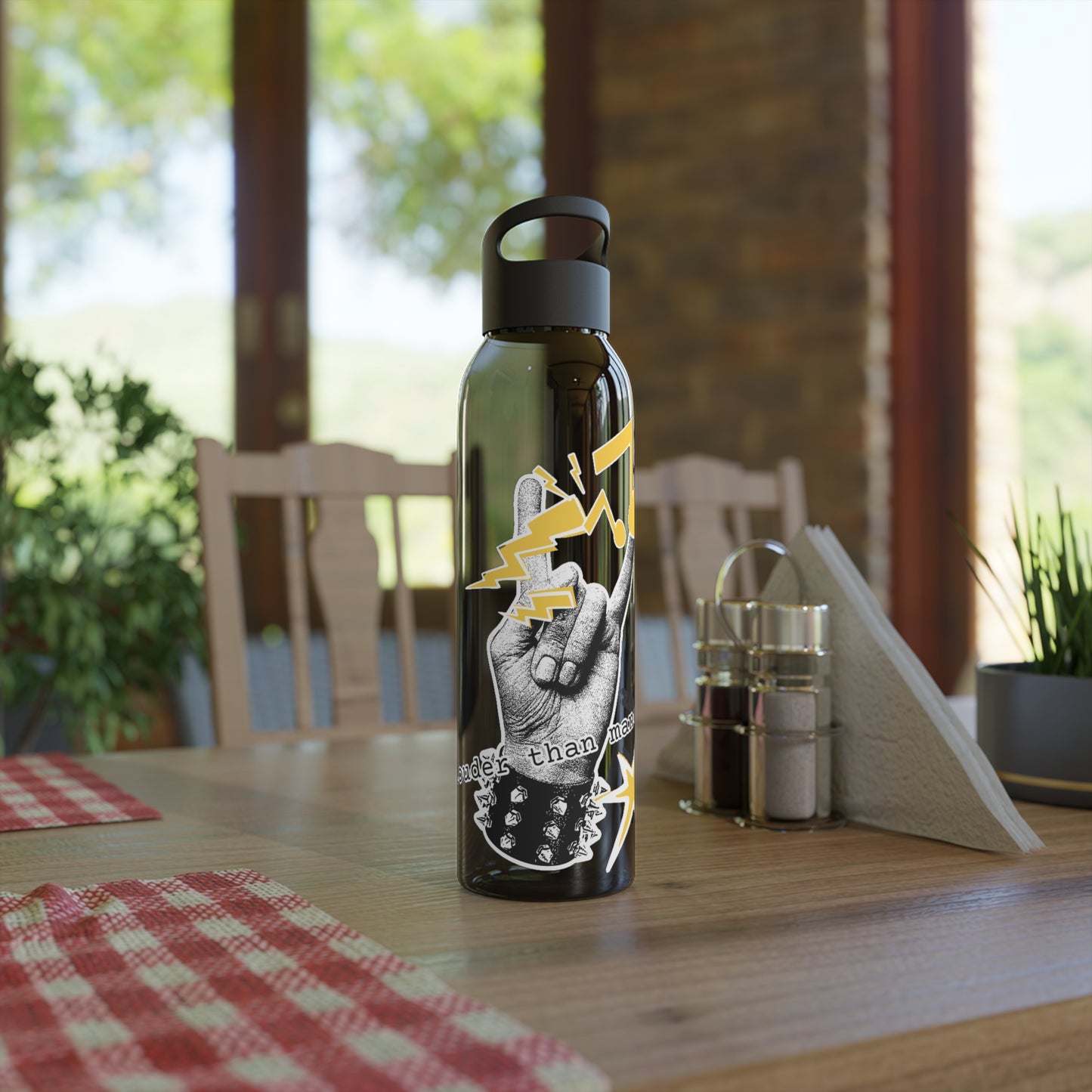 Rock 'n' Roll Water Bottle, Louder than manowar
