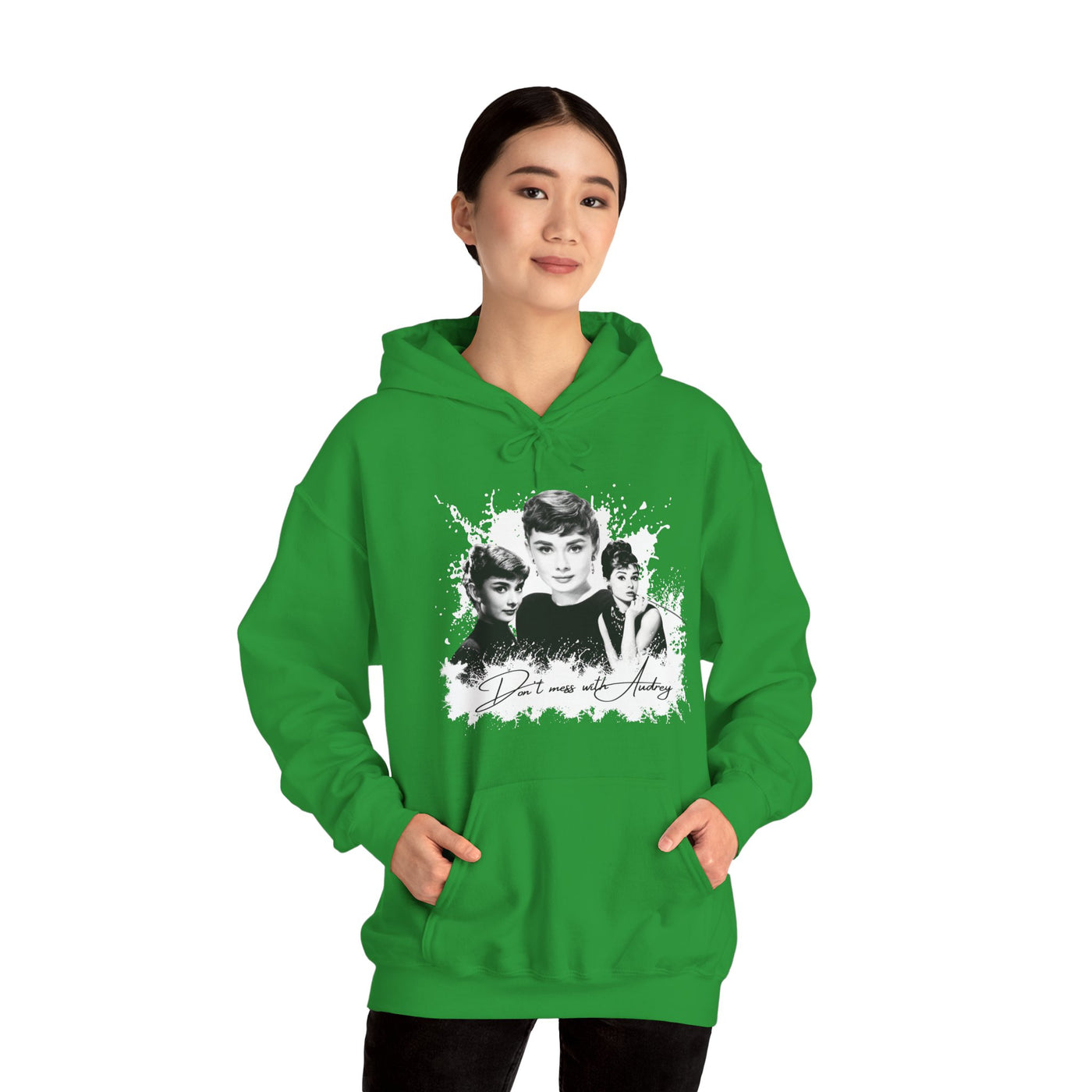 Retro Audrey Hepburn Hoodie - Classic Style
