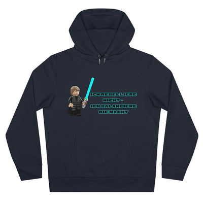 Star Wars Inspired King Hooded Sweatshirt - "I do not rebel - I balance the Force"