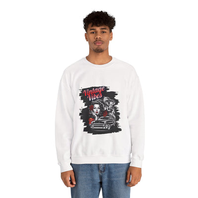 Vintage Vibes Unisex Sweatshirt, Retro