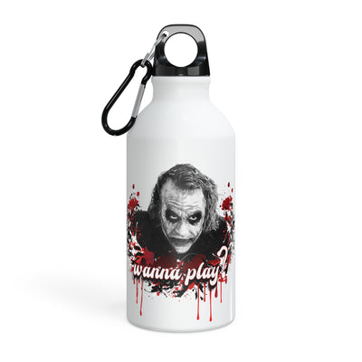 Joker -"wanna play?" Oregon Sport Bottle with Unique Art -Flasche
