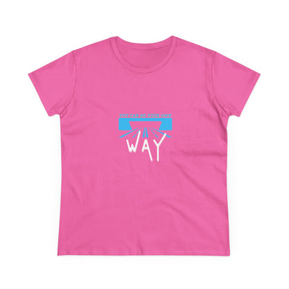 Empowering Quote Tee - You Can Go Your Own Way, Inspirational Shirt, Women's Motivational Cotton T-Shirt, Gift for Her, Casual Wear
