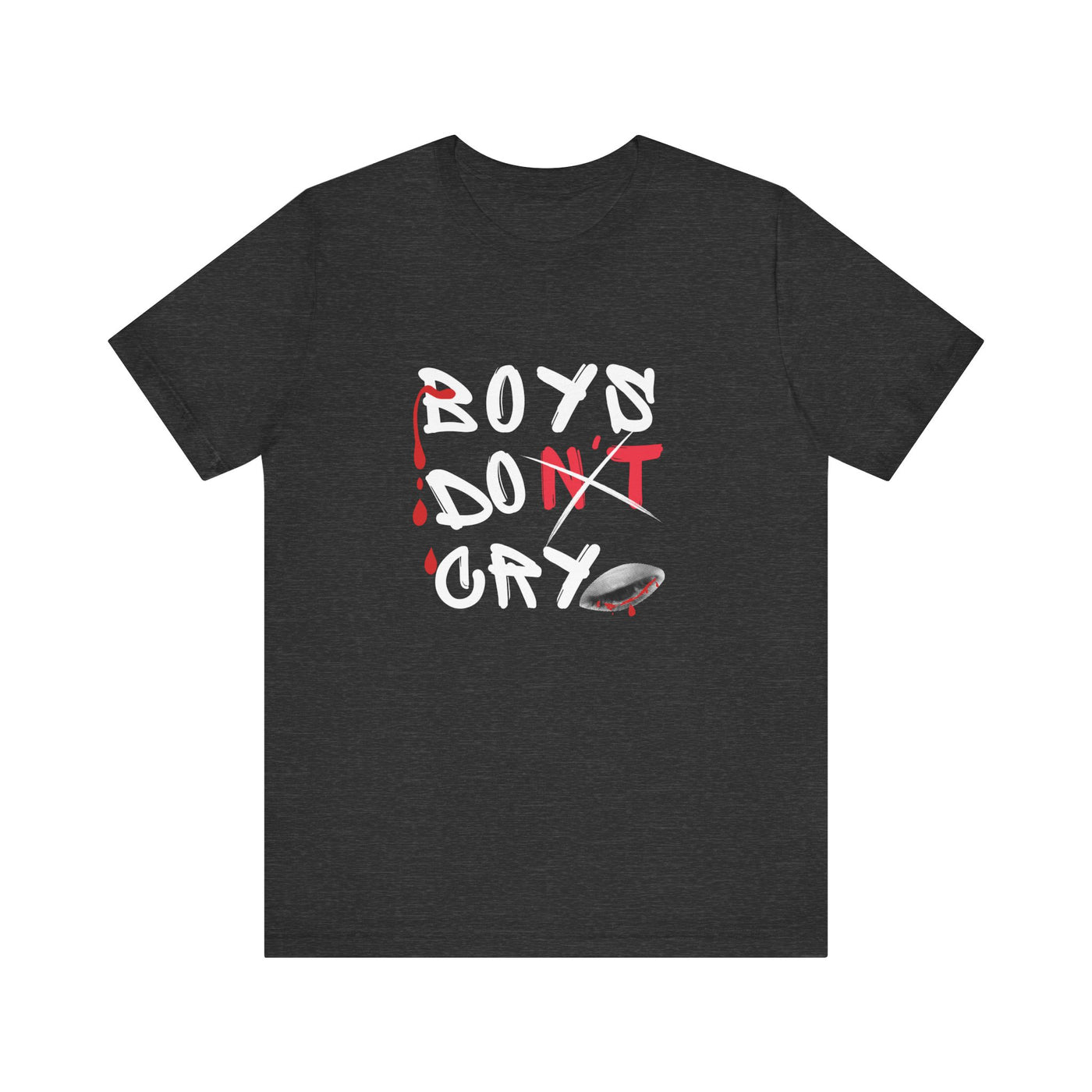Boys Don't Cry for Men, Casual T-shirt