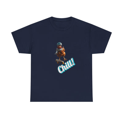 Chill Skateboarding Chicken Shirt
