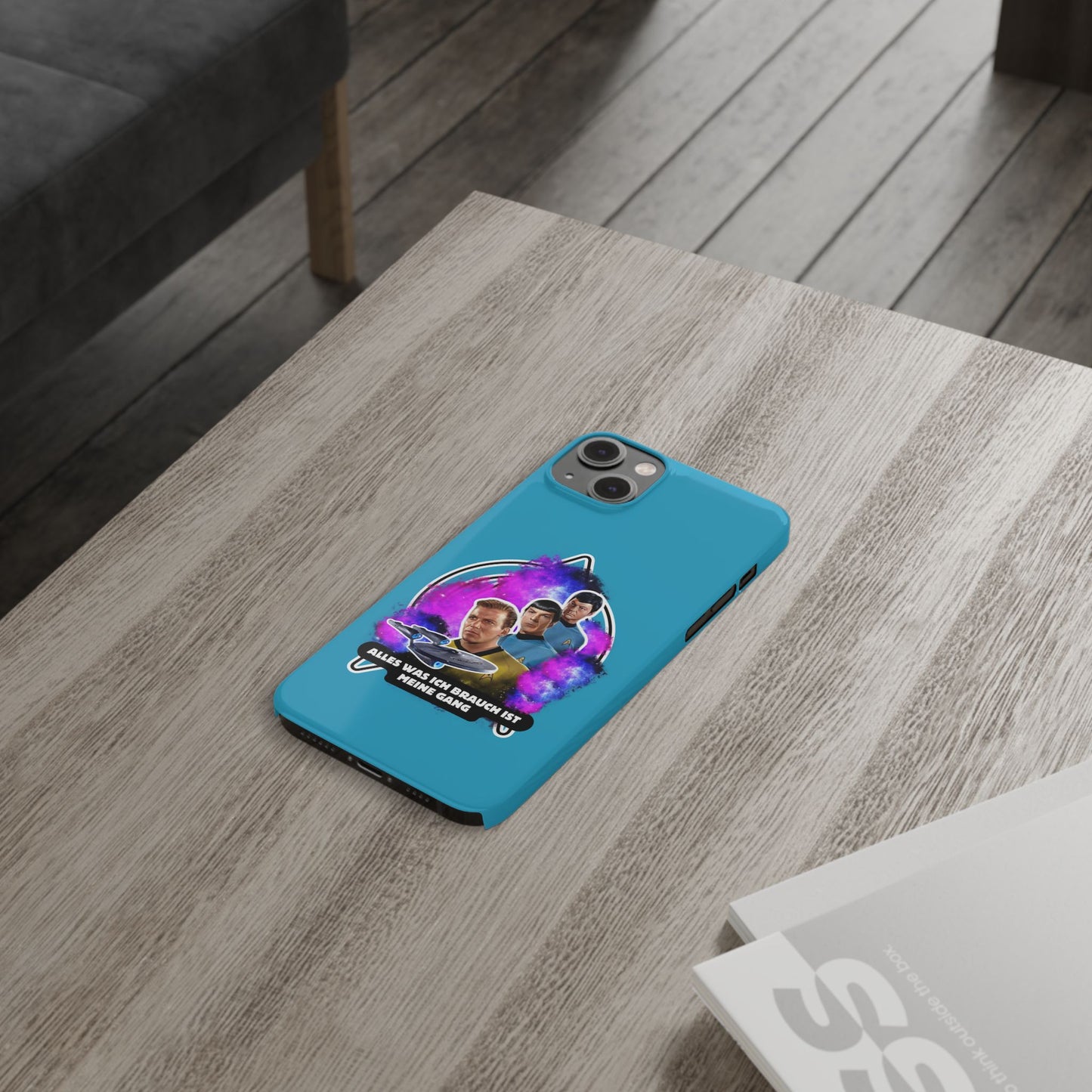 Handyhülle -  Star trek Slim Phone Cases "Alles was ich brauch ist meine Gang", Star Trek