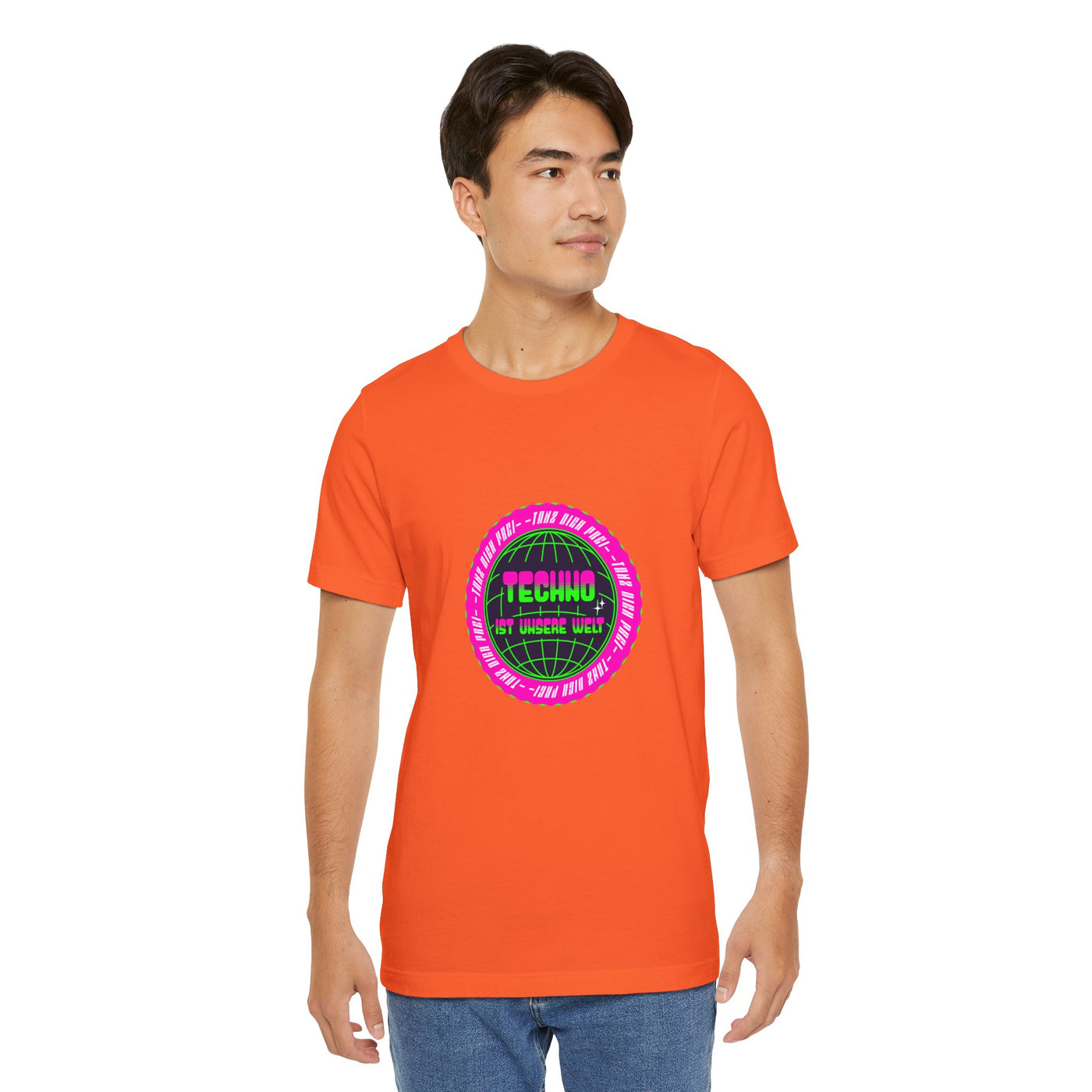 Tanz dich frei - Retro Techno Vibe Unisex Tee, Dance Party Shirt, Gift for Ravers, Festival Fashion,