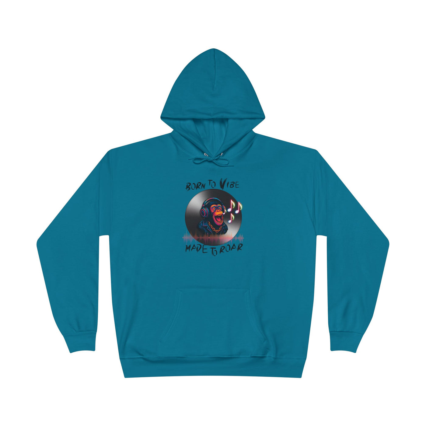 Born to Vibe Hoodie - cool monkey design / Monkey