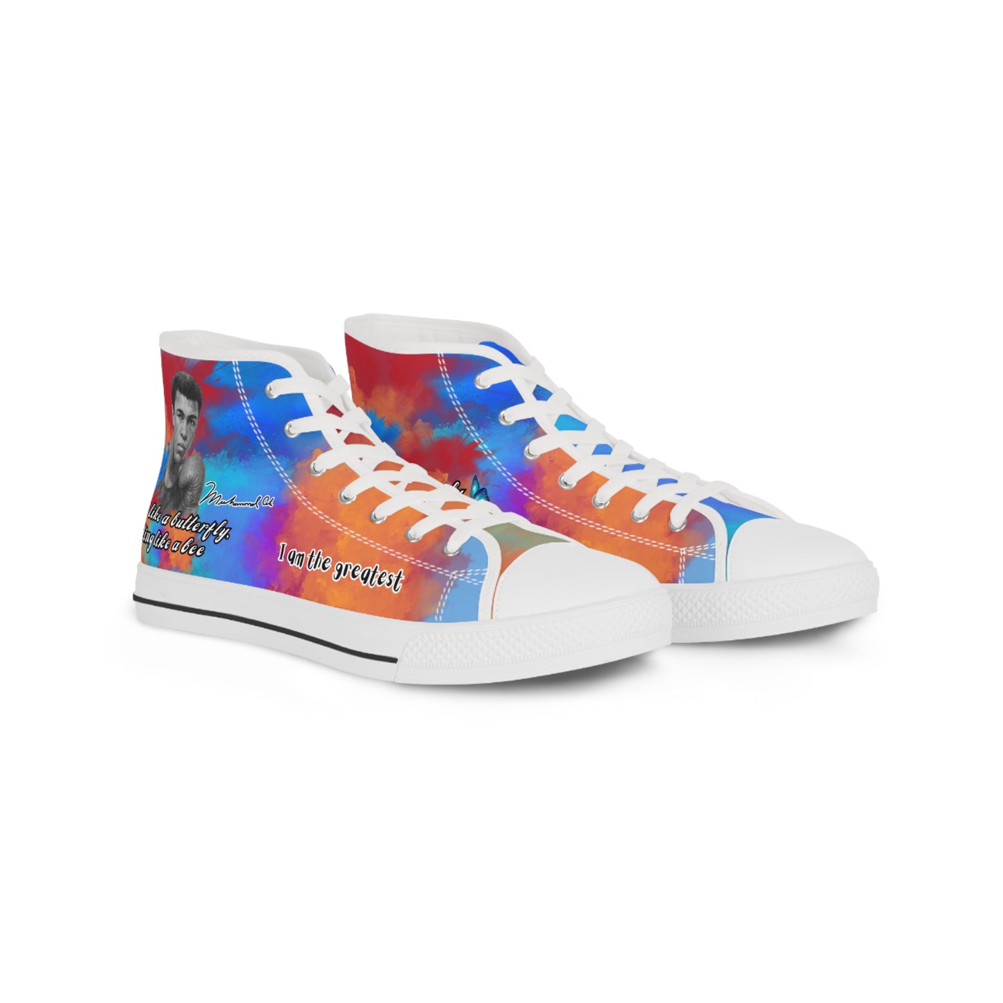 Muhammad Ali High-Top Sneakers