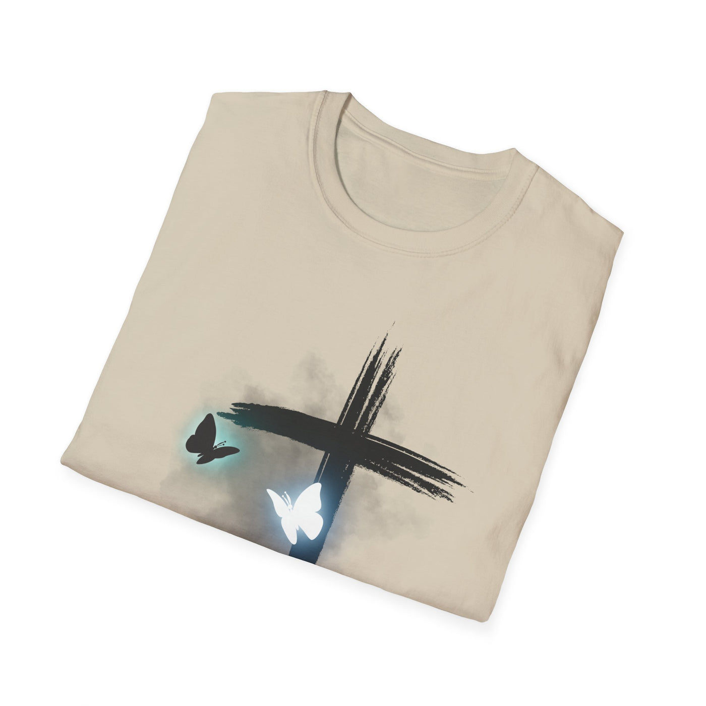 Faith-Inspired Unisex Softstyle T-Shirt – Spiritual, Jesus, Christian,