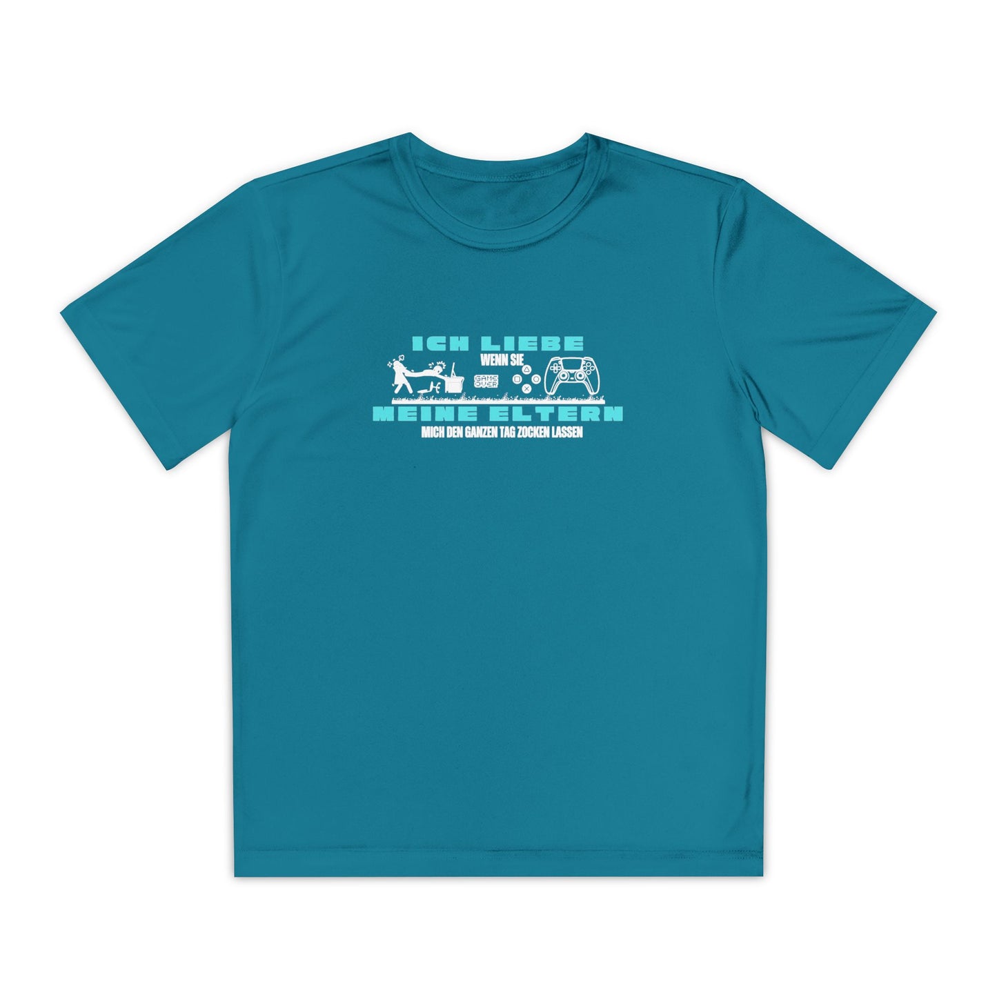 I love my parents - if I can play games all day... Fun Shirt