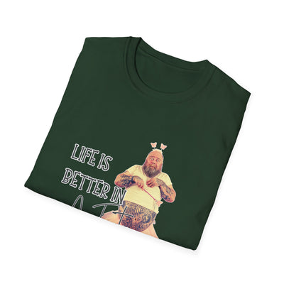 Life Is Better in a Tutu Unisex Softstyle T-Shirt